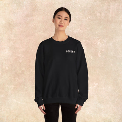 World's Okayest Dancer Crewneck Sweatshirt - Ballroom Comfort for Social Dancers