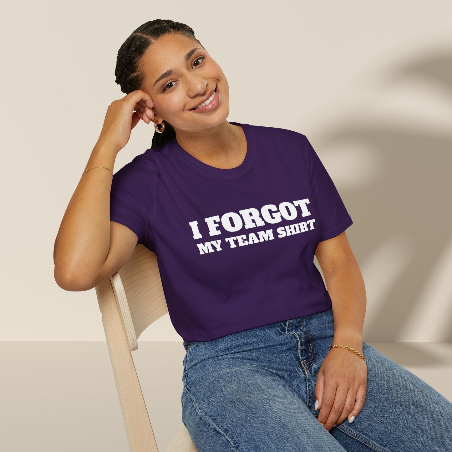 'I Forgot My Team Shirt' Unisex T-Shirt - Fun Reminder Tee - Dance Hidez