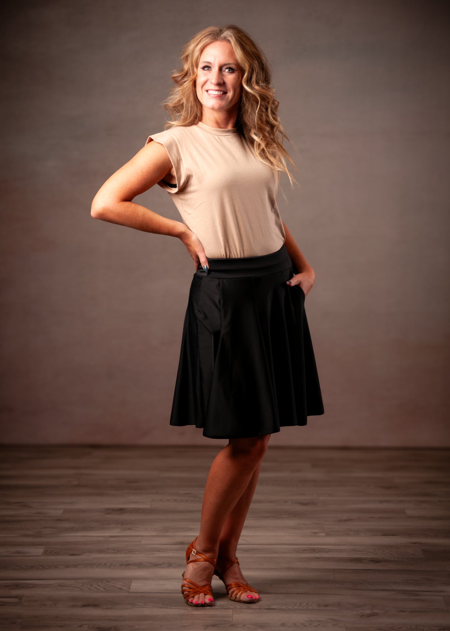 Tulip Dance Skirt with Pockets - Made to Order, Custom Fit | DANCEHIDEZ